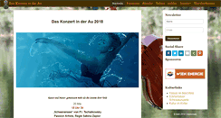 Desktop Screenshot of daskonzertinderau.at