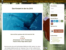 Tablet Screenshot of daskonzertinderau.at